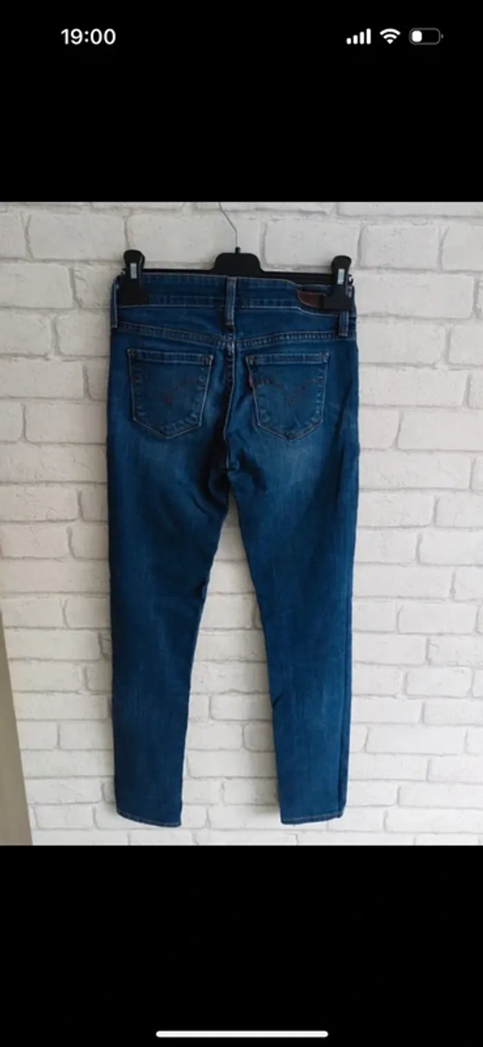 Jeans Levi's Slight Curve taille W24 L32 - photo numéro 2