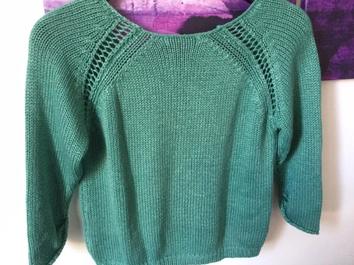 Pull vert taille 36 - photo numéro 3