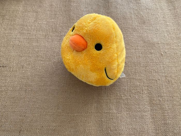 Peluche poussin orange - photo numéro 2
