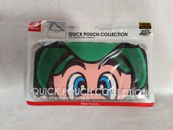 À saisir : pochette de protection Switch Nintendo " Luigi " (bien lire )
