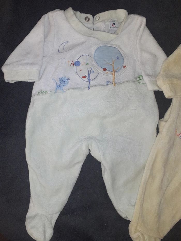 Pyjamas naissance Absorba garçon - photo numéro 2