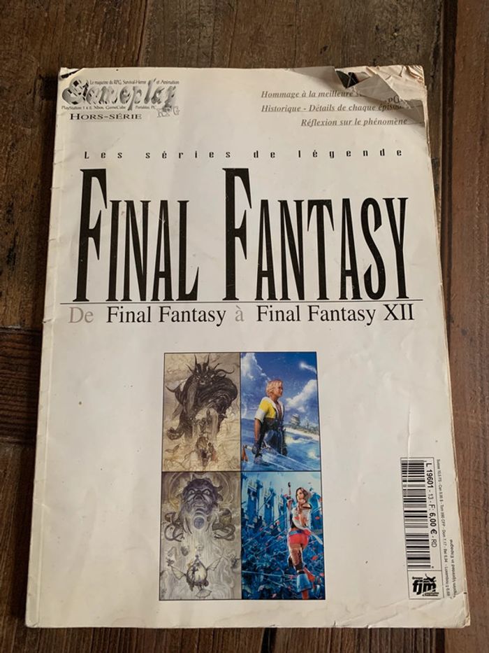 Magazine retrogaming - gameplay rpg numéro 14- hors série final fantasy