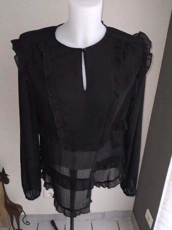 Blouse noire scotch&soda t L 40