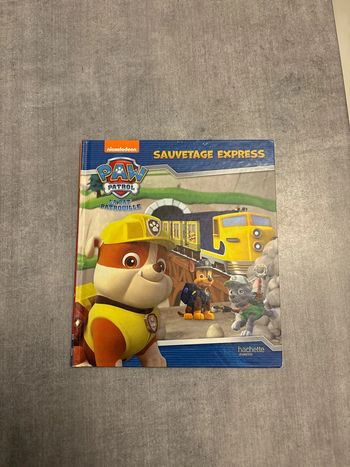 Livre Pat’Patrouille sauvetage express