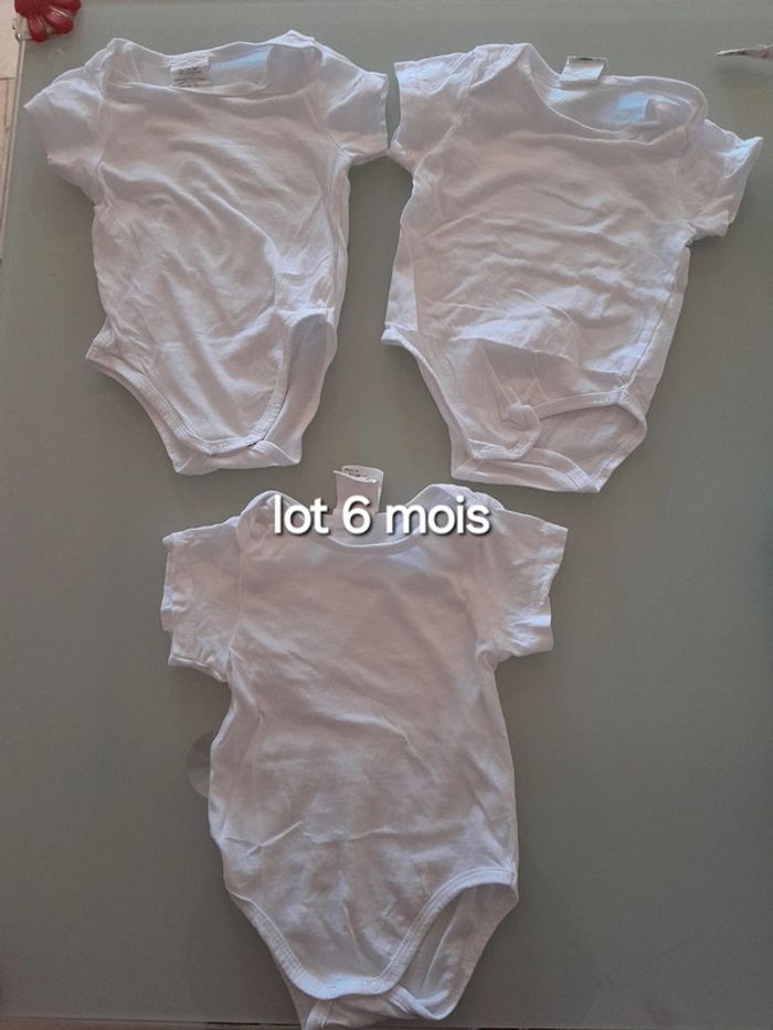 Lot 3 body MC 6mois