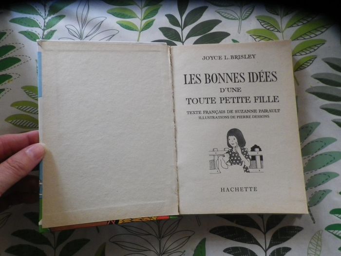 Les bonnes idées d'une toute petite fille de J.L. Brisley Bibliothèque Rose 1975 - photo numéro 4