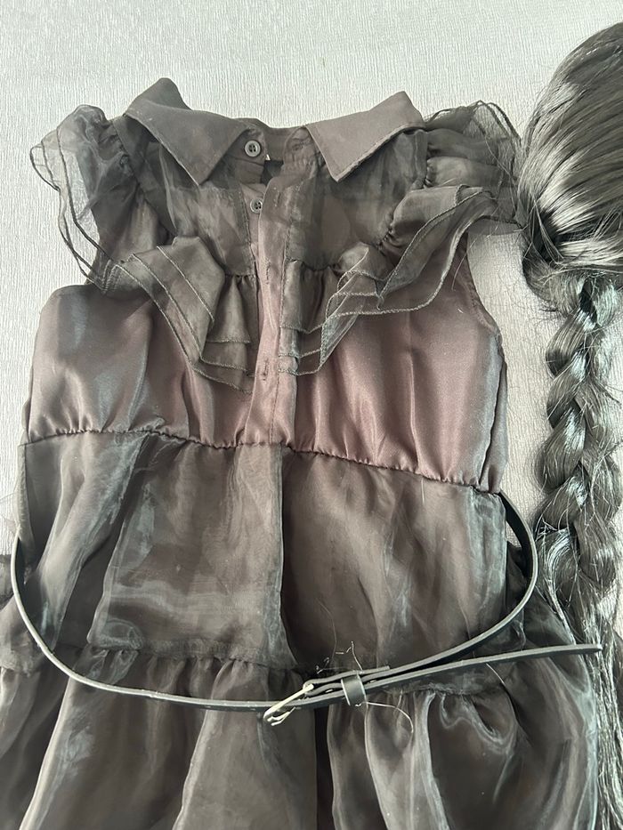 Déguisement mercredi Addams - photo numéro 2