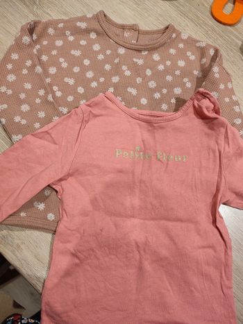 Deux t-shirt manches longues