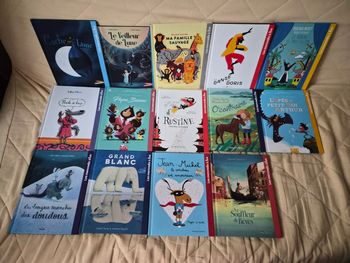 Lot 14 livres "les mercredis à lire"