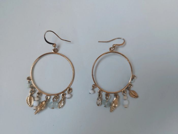 Boucles dorées fantaisie