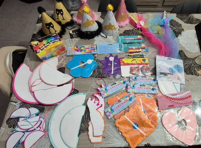 Lot décorations anniversaire