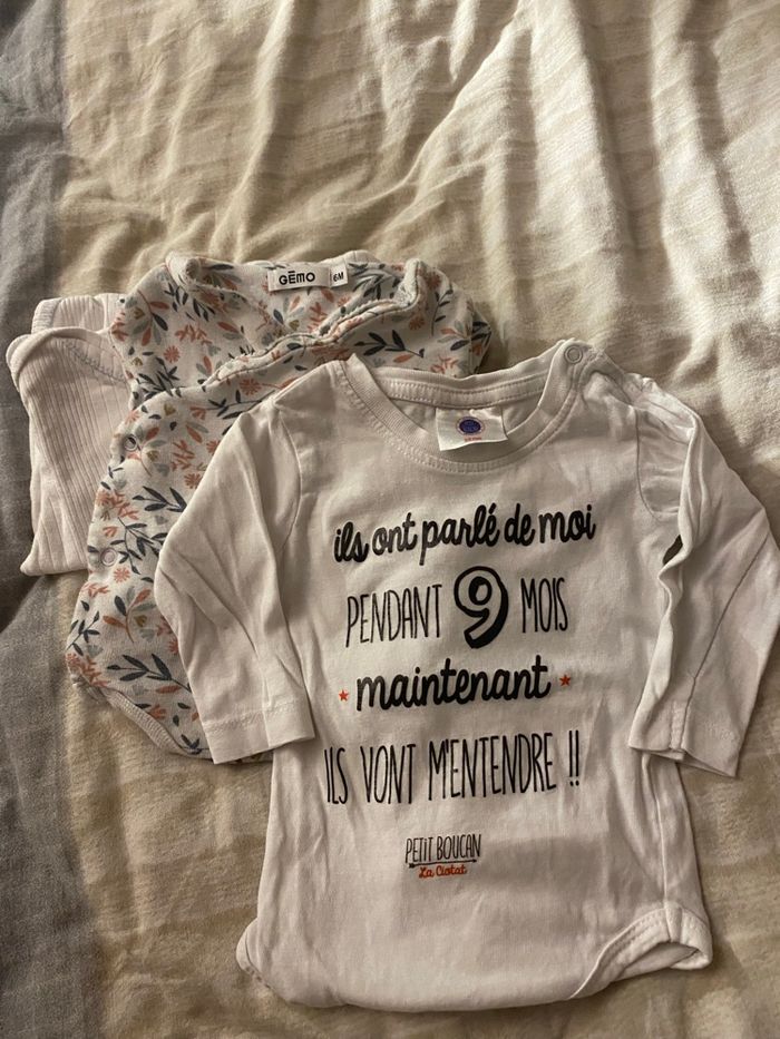 3 body en TBE taille 6 mois - photo numéro 2