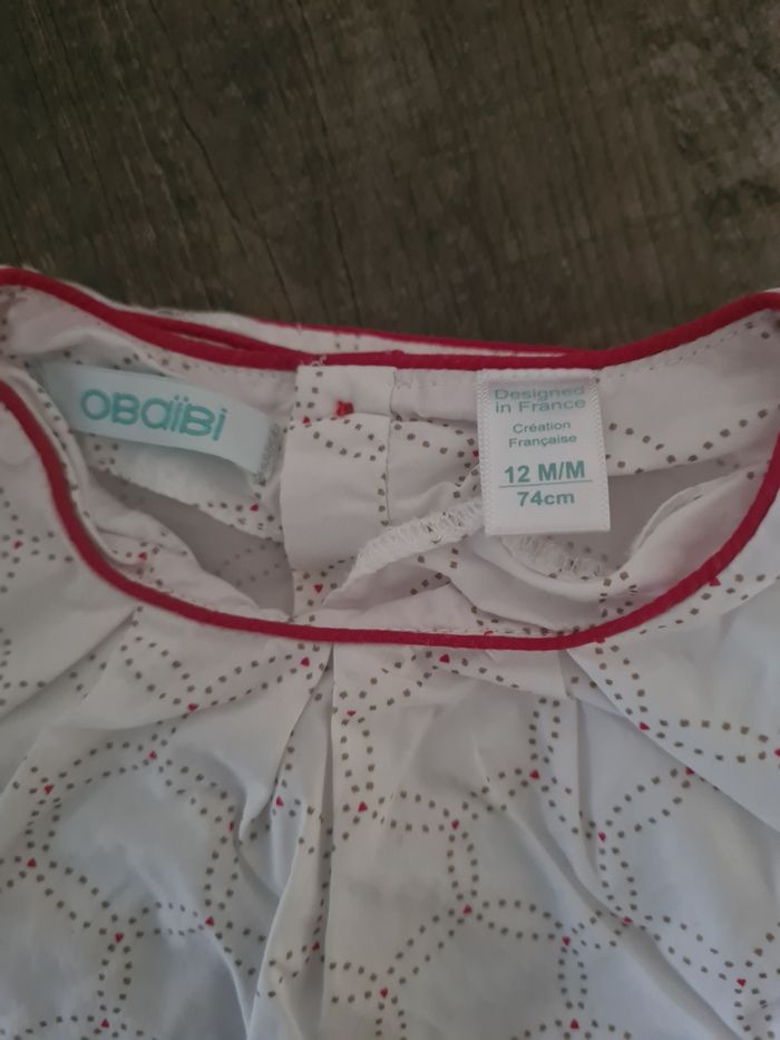 Blouse 12 mois - photo numéro 2