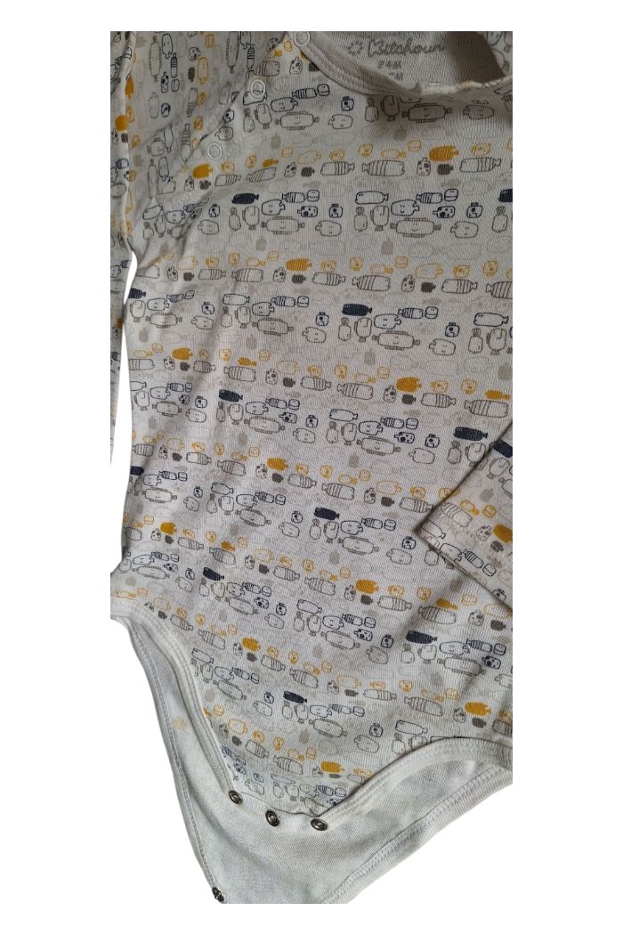 👶 Body à manches longues – 24 mois – Kitchoun - photo numéro 3