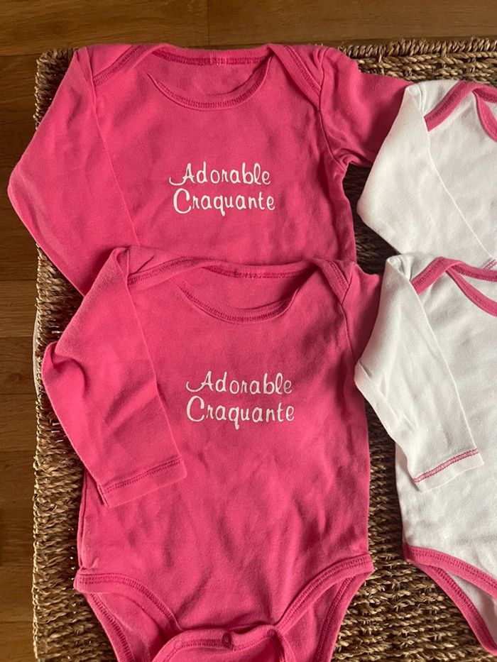 Lot de 6 bodys twins - photo numéro 2