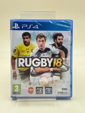 Jeu vidéo Rugby 18 sur console PlayStation 4 neuf