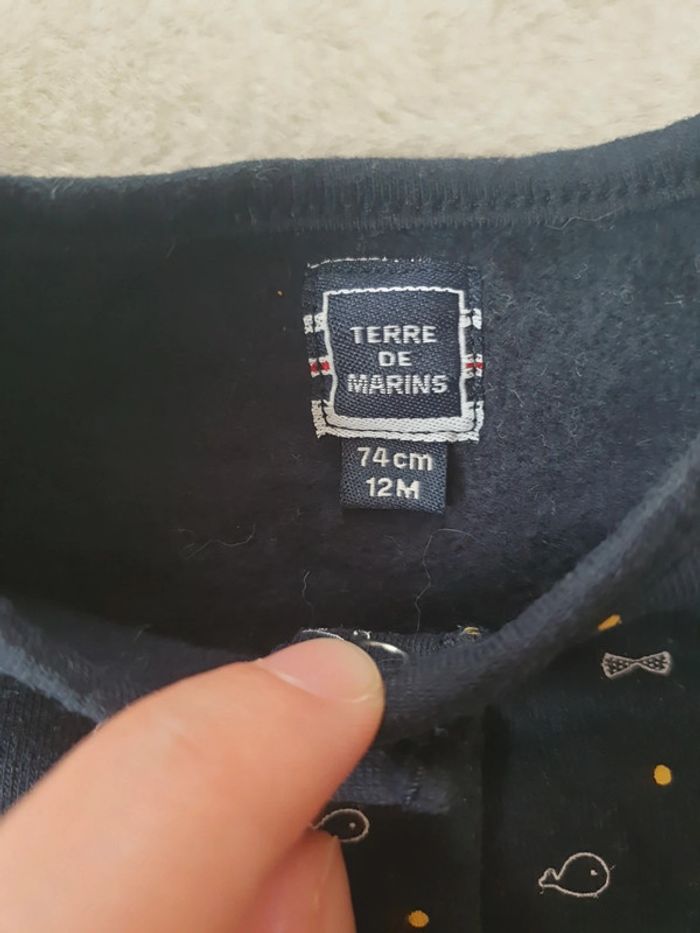 Ensemble robe Terre de marins 12 mois - photo numéro 2
