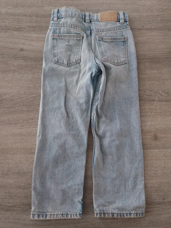 Jean Straight Effet Déchiré - photo numéro 4