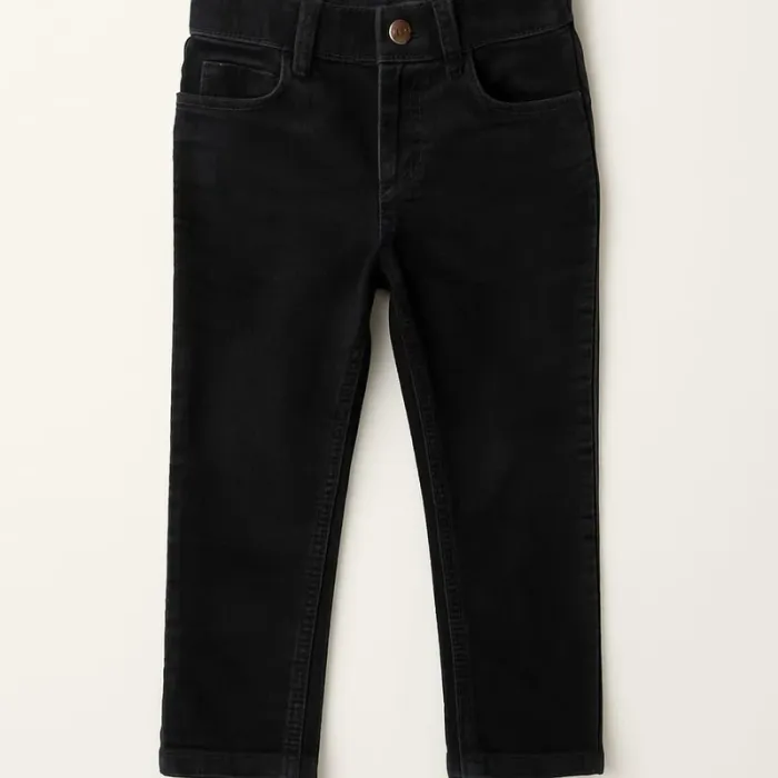 Pantalon en velours noir Kid's Graffiti Taille 3 ans - photo numéro 2