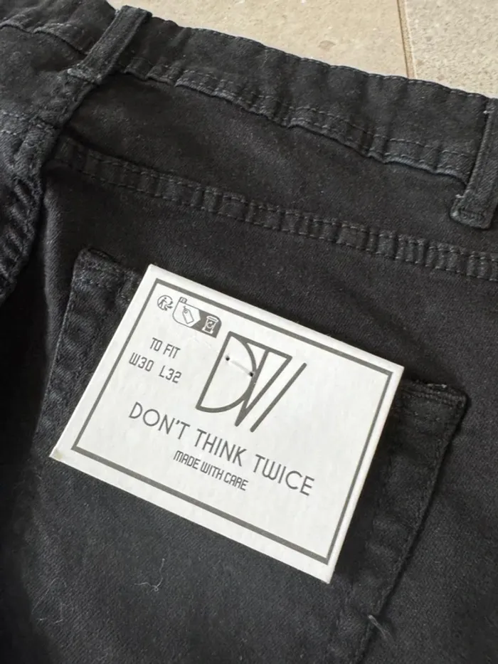 Jean noir skinny Don't Think Twice, W30 L32  38*100cm valeur - photo numéro 5