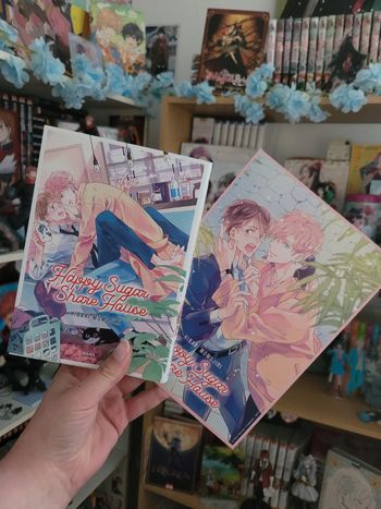 Manga yaoi happy sugar share house + ex libris