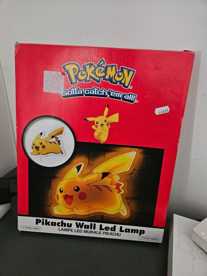 Lampe led pikachu pokémon