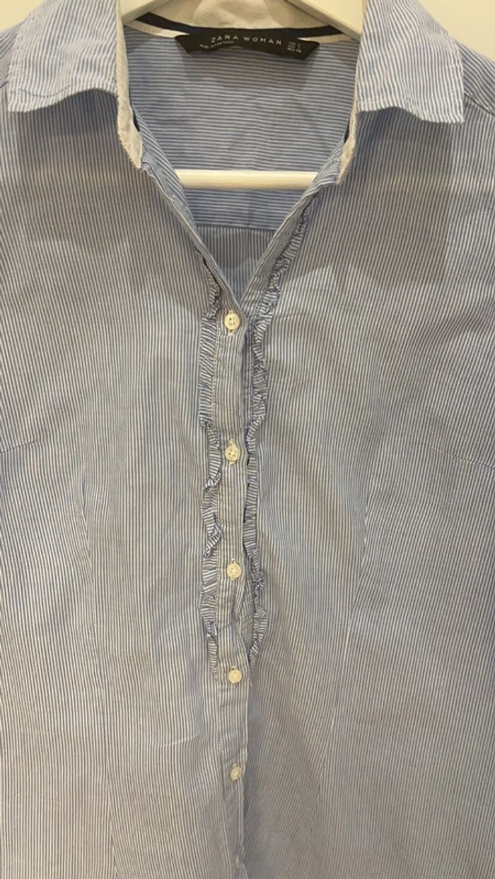Chemise femme rayée Zara S - photo numéro 3