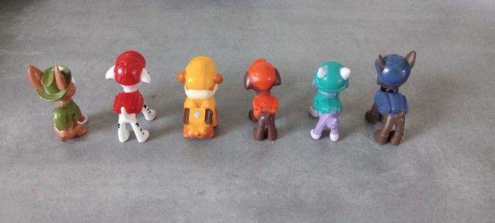 6 petites figurines pat patrouille - photo numéro 3