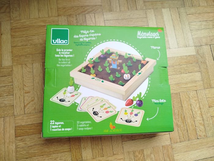 Mémotager jeu de société en bois Vilac +3 ans - photo numéro 3