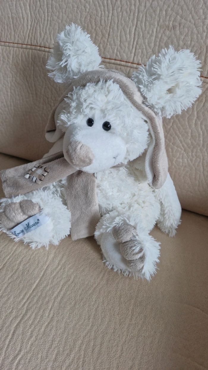 Peluche souris/ ourson louise mansen - photo numéro 5