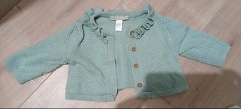 Gilet bébé fille