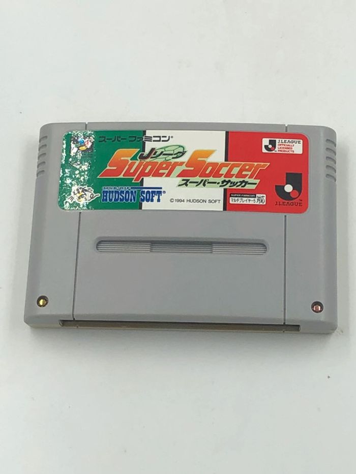 Jeu vidéo Super Soccer sur console Nintendo Super Famicom
