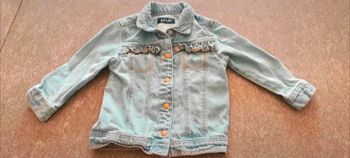 Veste en jean bébé fille 2 ans NEUVE