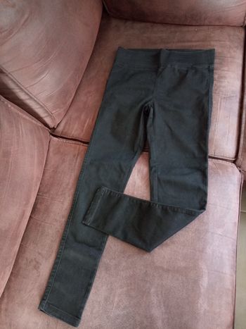 Pantalon Noir près du corps T38 "Cache Cache"