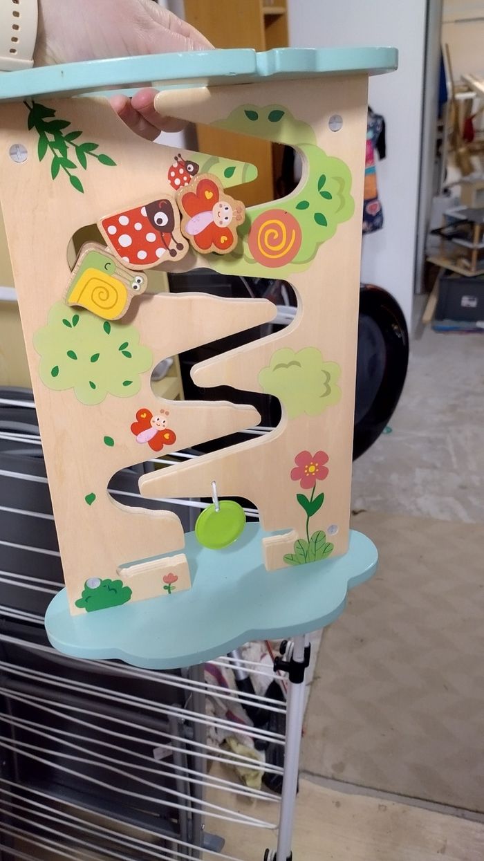 Lot jouets en bois balles - photo numéro 2