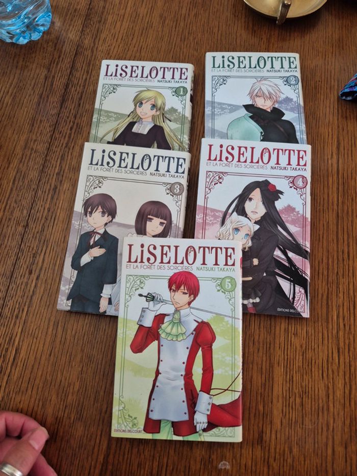 manga liselotte tome 1 à 5 - photo numéro 3