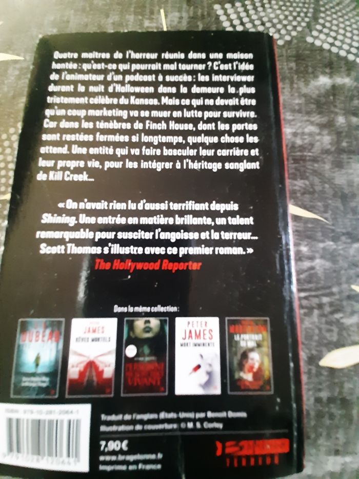 Livre thriller de  Scott Thomas - photo numéro 2