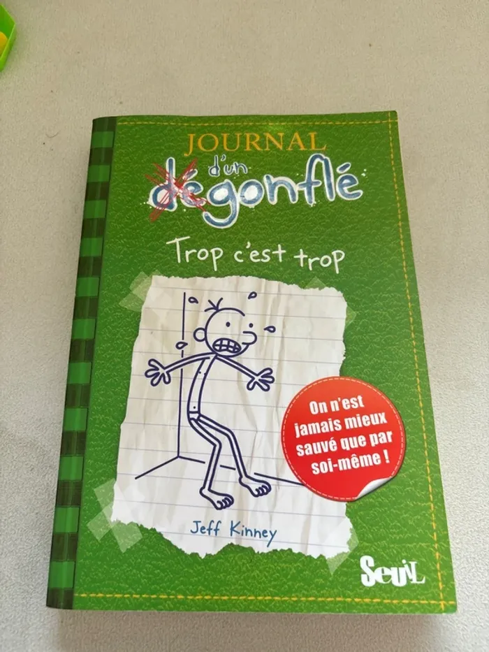 Livre journal d’un dégonflé tome 3