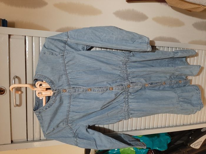 2 robes en jeans à manches longues Taille 8 ans - photo numéro 2