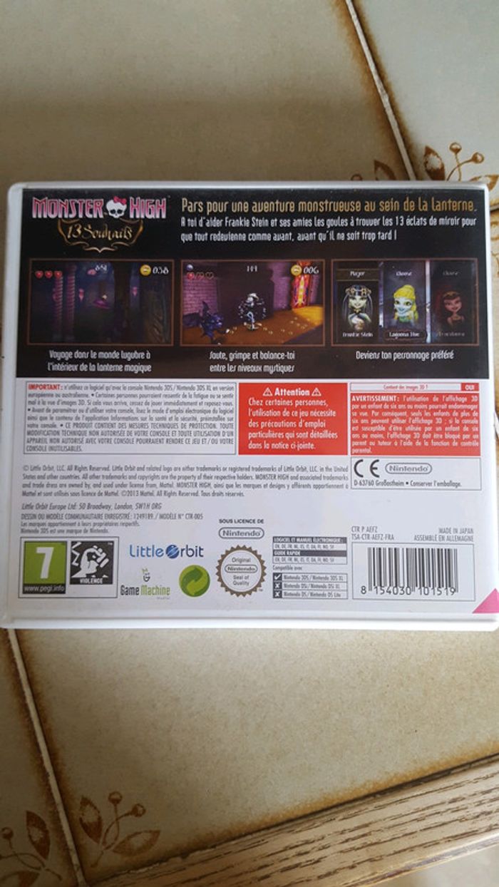 Jeu de ds Monster High - photo numéro 2