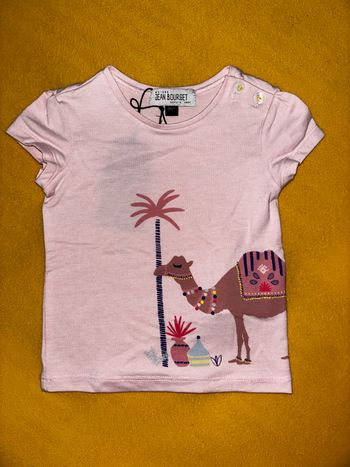T-Shirt Jean Bourget Original  Neuf Avec Étiquette