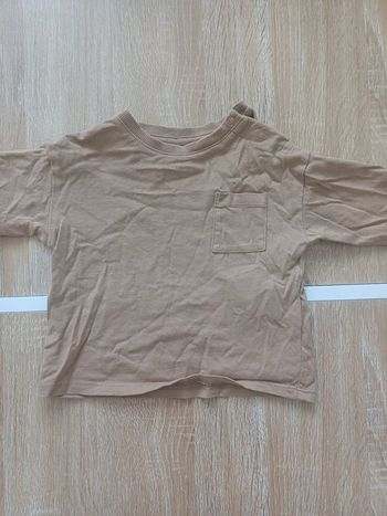 Tee-shirt marron 6 mois