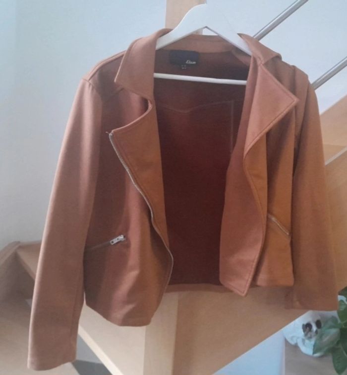 Blouson camel femme - photo numéro 2