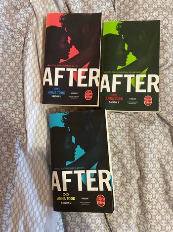Lot de 3 livre After