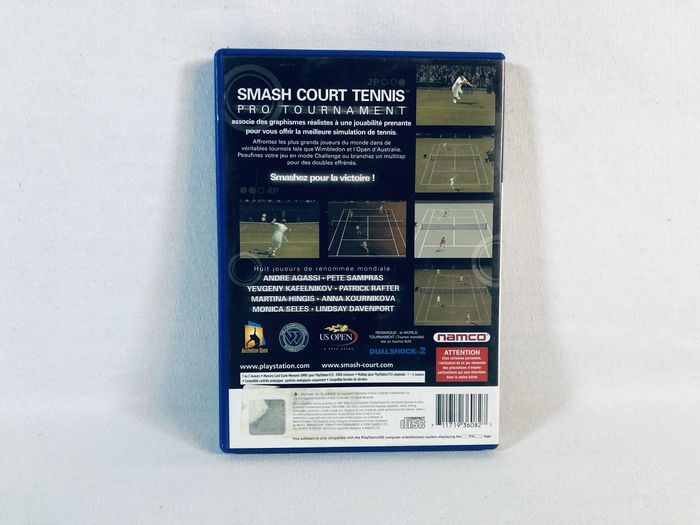 Smash Court Tennis Pro Tournament PS2 FR Jeu Complet Bon état - photo numéro 3