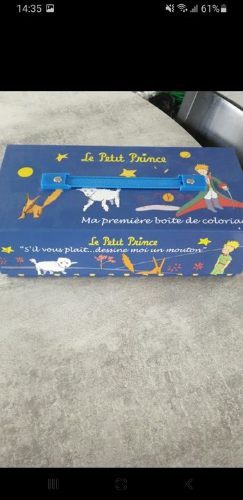 Ma première boite crayons le petit prince 