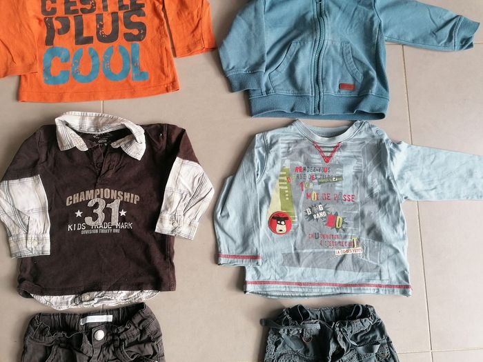 Lot 15 vêtements garçon 18 mois - photo numéro 7