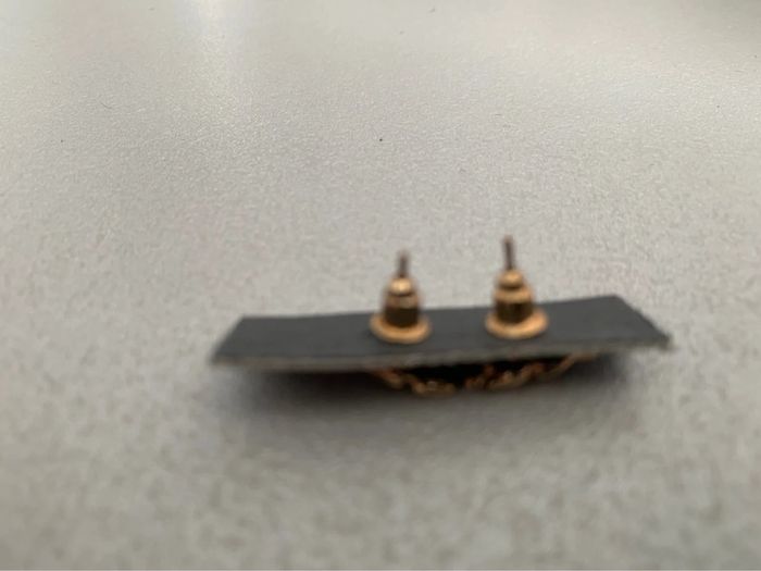 Boucles d’oreilles feuille fantaisie - photo numéro 2