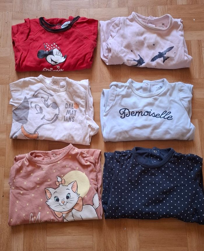Lot vêtements fille 9 mois - photo numéro 2