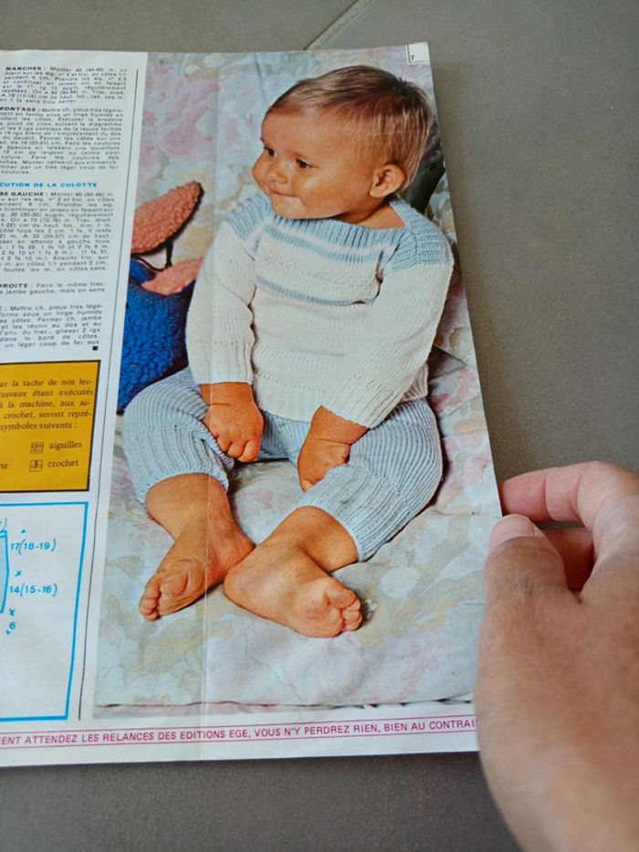 Magazine tout le tricot layette enfants - photo numéro 4